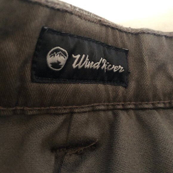 Brown Wind River pants with full heavy lining. Worn once. Size 34 x 30. - Picture 2 of 3